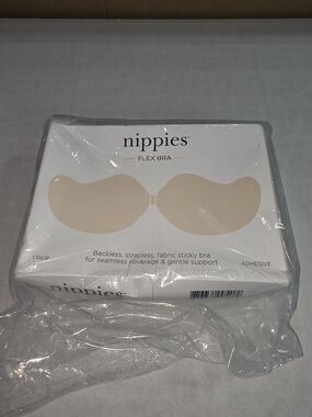 Nippies Flex Bra Adhesive Backless Strapless Bra - Nude